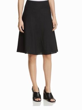 NWT Nic + Zoe Black Summer Fling Skirt Size 4 $138